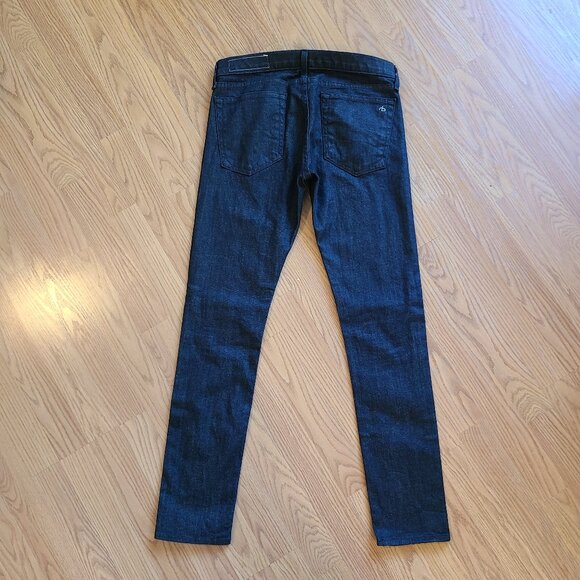 NEW! RAG & BONE THE DRE classic LOW RISE SLIM BOYFRIEND TAPERED LEG JEANS sz 27 - Picture 4 of 8